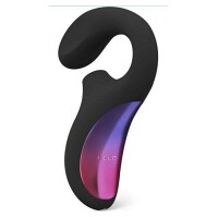 LELO Enigma podtlakový stimulátor + vibrátor varianta černá