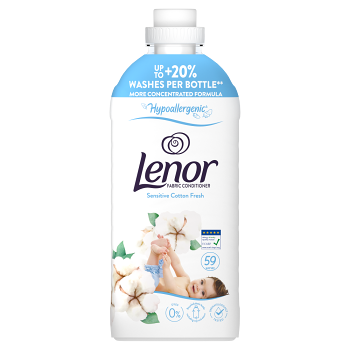 LENOR Sensitive Cotton Fresh Aviváž 59 praní 1,239 l (Aviváže)