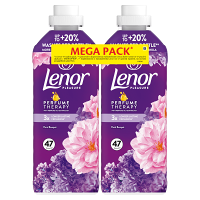 LENOR Amethyst & Flower Bouquet Aviváž 94 praní 2 x 987 ml