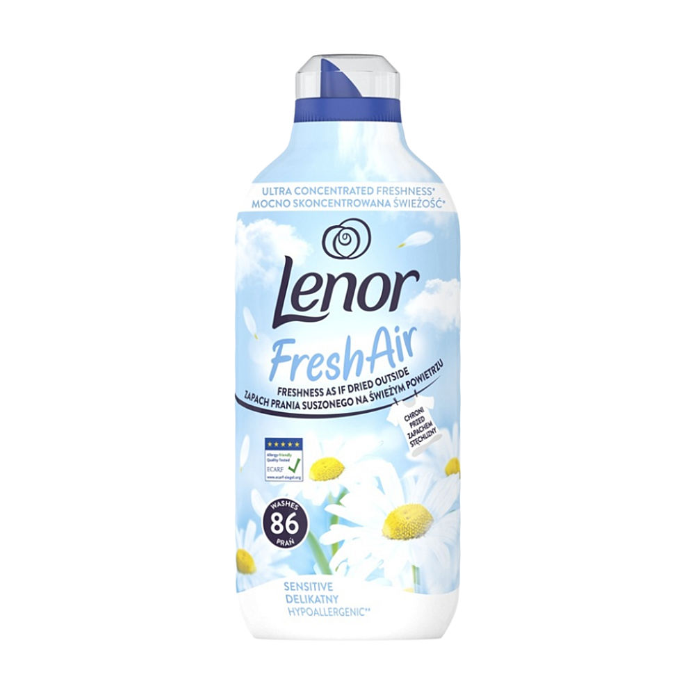 LENOR Fresh Air Sensitive Aviváž 86 praní 1,204 l