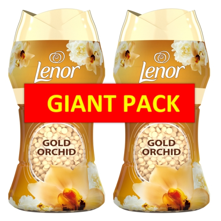 E-shop LENOR Vonné perličky do praní Gold Orchid 2 x 140 g
