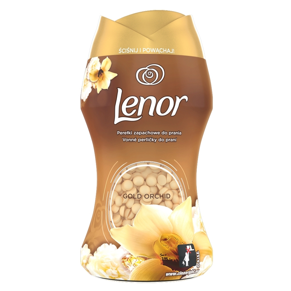E-shop LENOR Unstoppables Gold Orchid Vonné perličky do praní 140 g