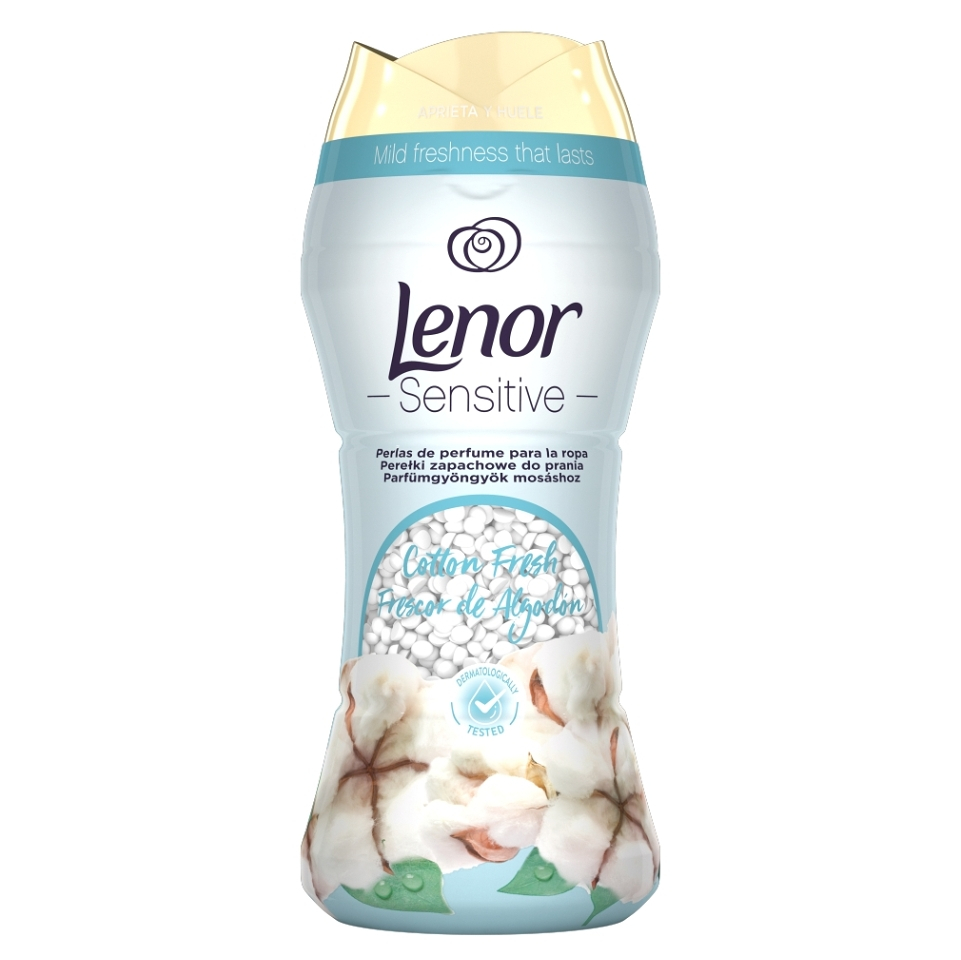 Levně LENOR Cotton Fresh Vonné perličky do praní 210 g