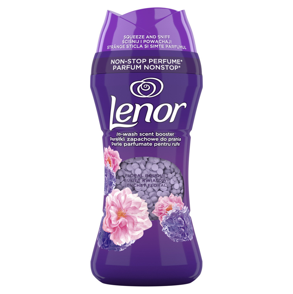 LENOR Amethyst Flower Vonné perličky na praní 270 g