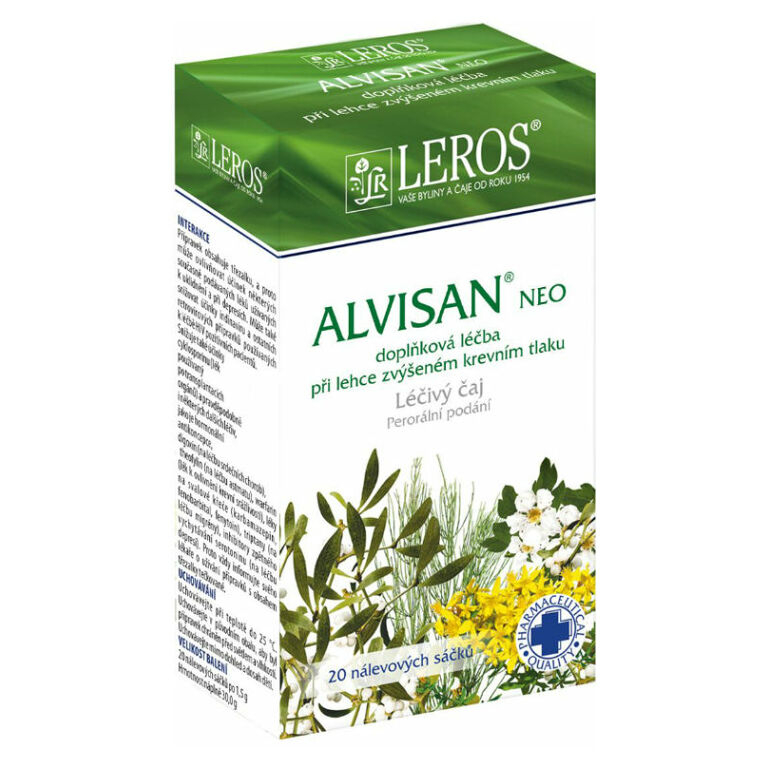 E-shop LEROS Alvisan neo léčivý porcovaný čaj 20 x 1.5 g