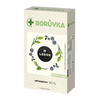 LEROS Naše bylinka Borůvka bylinný čaj 20 sáčků