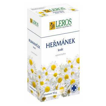 LEROS Heřmánek květ čaj sypaný 50 g