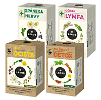 LEROS Bylinné čaje očista těla a detox