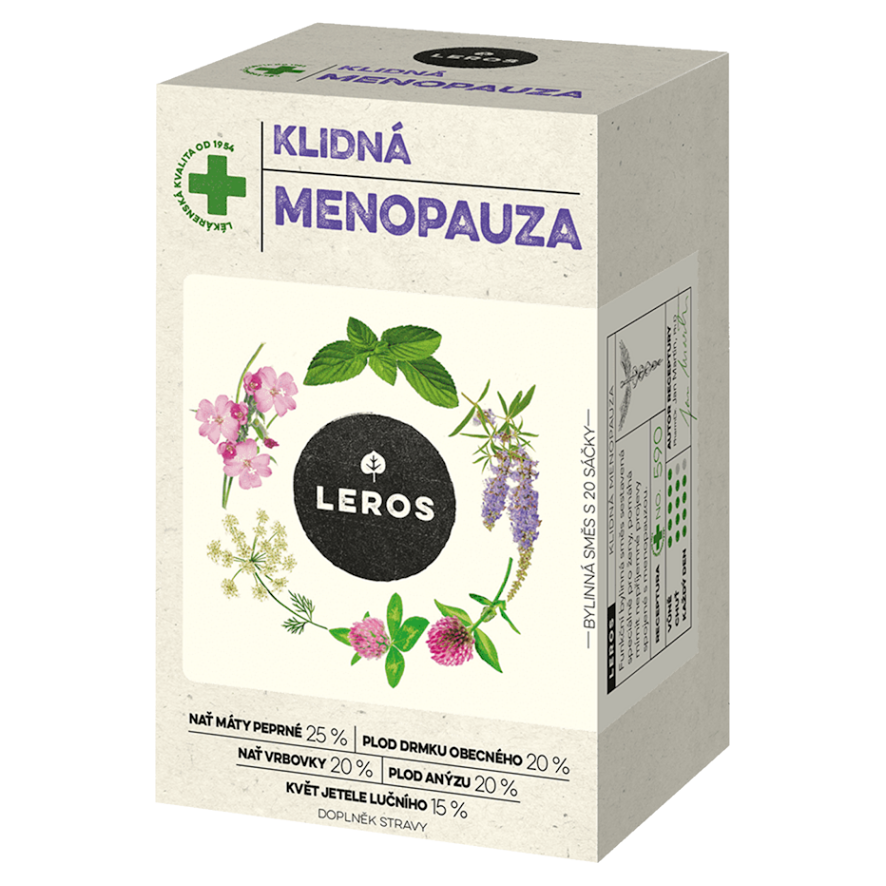 Levně LEROS Klidná menopauza 20 sáčků
