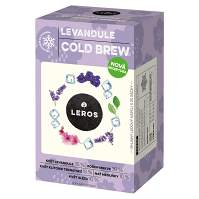 LEROS Levandule Cold Brew bylinný čaj 20 sáčků