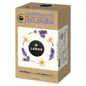 LEROS Levandulove zklidneni 20 sáčků (Bylinné doplňky stravy) - Vícesložkové