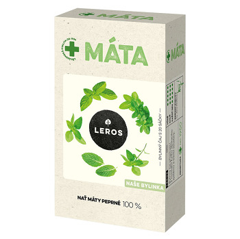 LEROS Máta 20 sáčků (Bylinné čaje) - Přírodní