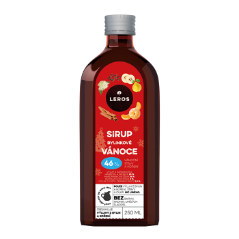 LEROS Sirup bylinkové Vánoce 250 ml (Sirupy a šťávy) - Bylinné