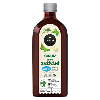 LEROS Sirup dobré zažívání 250 ml (Bylinné doplňky stravy) - Přírodní