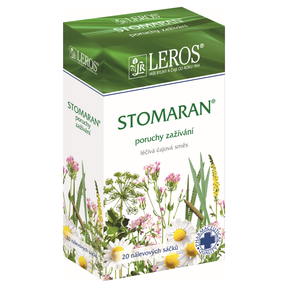 LEROS Stomaran poruchy zažívání léčivá čajová směs 20x 1,5 g