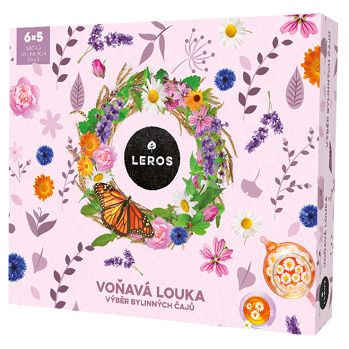 LEROS Voňavá louka výběr bylinných čajů 6 x 5 sáčků (Bylinné čaje) - Přírodní
