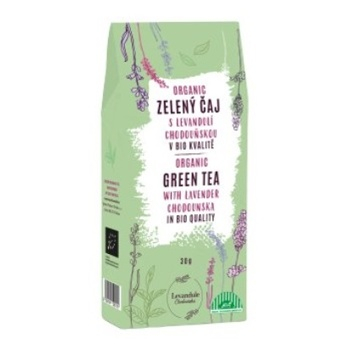 LEVANDULOVÉ ÚDOLÍ Zelený čaj s levandulí Chodouňskou 30 g BIO