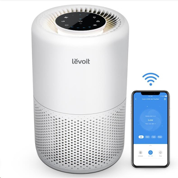 LEVOIT Core 200S Smart chytrá čistička vzduchu (Čističky vzduchu) - Bezdrátový, Čistící, Elektronické, Filtrační, Bluetooth