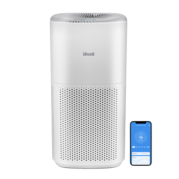 LEVOIT Core 600S Smart chytrá čistička vzduchu (Čističky vzduchu) - Bezdrátový, Čistící, Elektronické, Filtrační, Noční, Bluetooth