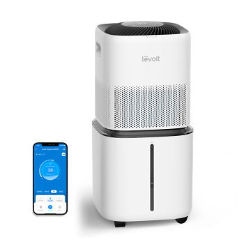 LEVOIT Superior 6000S Smart chytrý odpařovací zvlhčovač 22 litrů (Zvlhčovače vzduchu) - Ultrazvukové, Antialergické, Aromatické, Na vodní bázi, Časovač