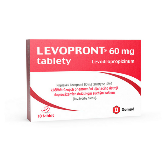 E-shop LEVOPRONT 60 mg 10 tablet