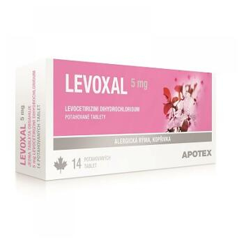 LEVOXAL 5 mg 14 potahovaných tablet