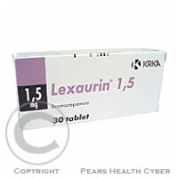 LEXAURIN 1,5  30X1.5MG Tablety