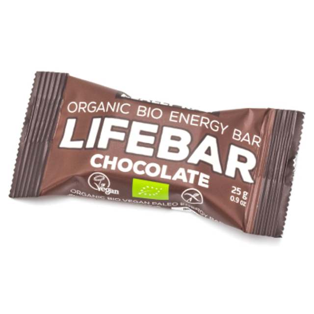Levně LIFEFOOD Lifebar tyčinka čokoládová RAW BIO 25 g