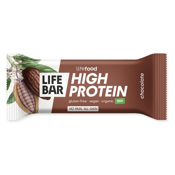 LIFEFOOD Lifebar Protein tyčinka čokoládová BIO 40 g