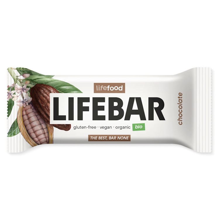 E-shop LIFEFOOD Lifebar tyčinka čokoládová RAW BIO 40 g