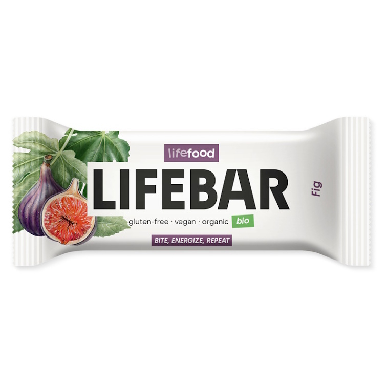 E-shop LIFEFOOD Lifebar tyčinka fíková RAW BIO 40 g