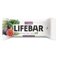 LIFEFOOD Lifebar tyčinka fíková RAW BIO 40 g