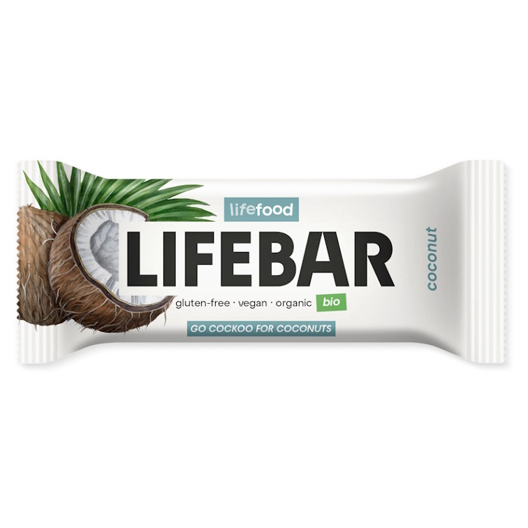 E-shop LIFEFOOD Lifebar tyčinka kokosová BIO 40 g