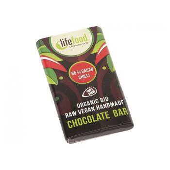 LIFEFOOD mini čokoládka s chili BIO 15 g