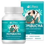 LIFTEA Kombucha Paměť a koncentrace 60 tobolek