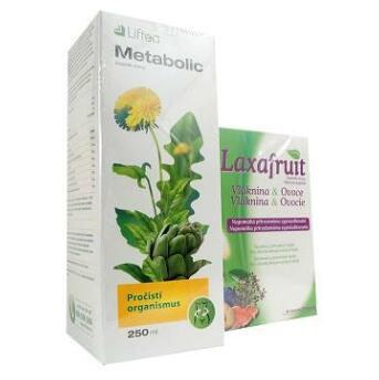 LIFTEA Metabolic 250 ml + Laxafruit 30 tobolek zdarma