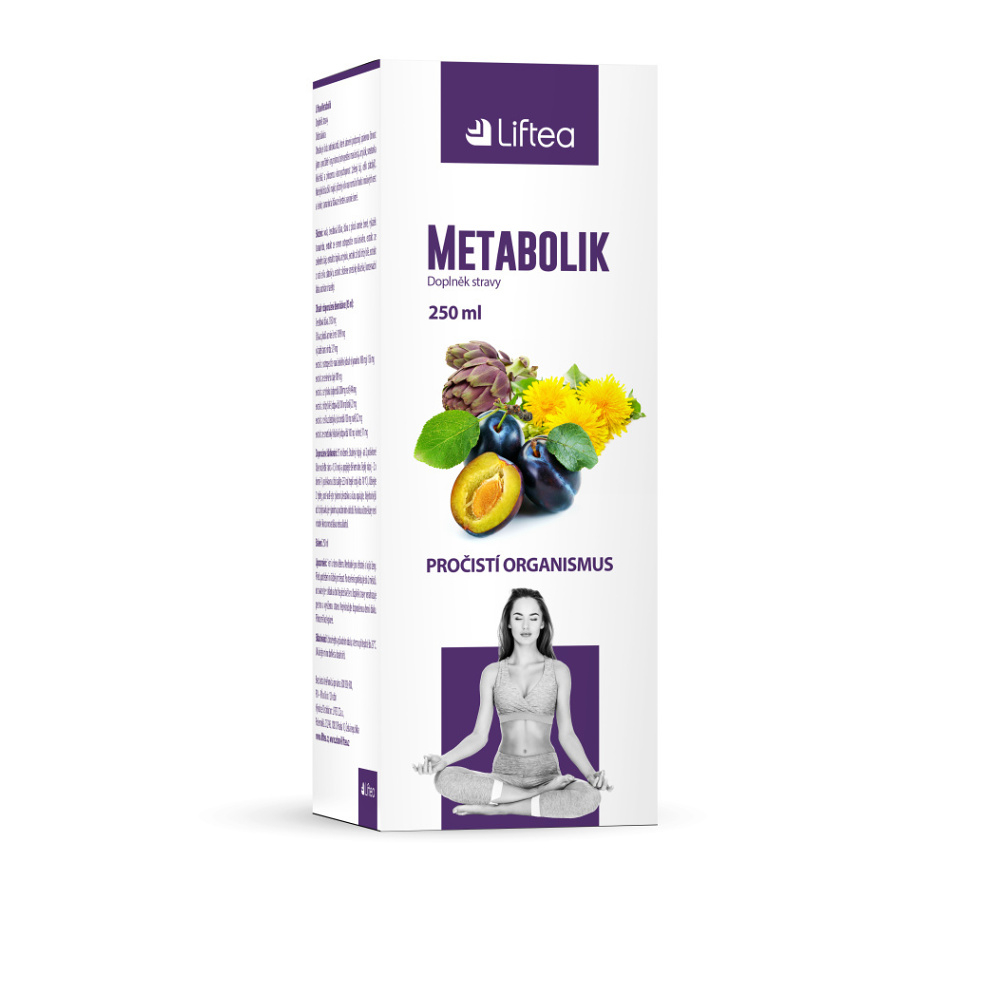 Levně LIFTEA Metabolik sirup 250 ml