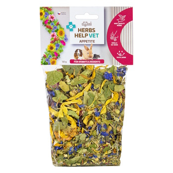 LIMARA Herbahelp Vet Bylinná směs chuť k jídlu 50 g (Doplňkové krmivo pro králíky)