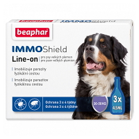 BEAPHAR Line-on Immo Shield pes L 4,5ml 3 pipety
