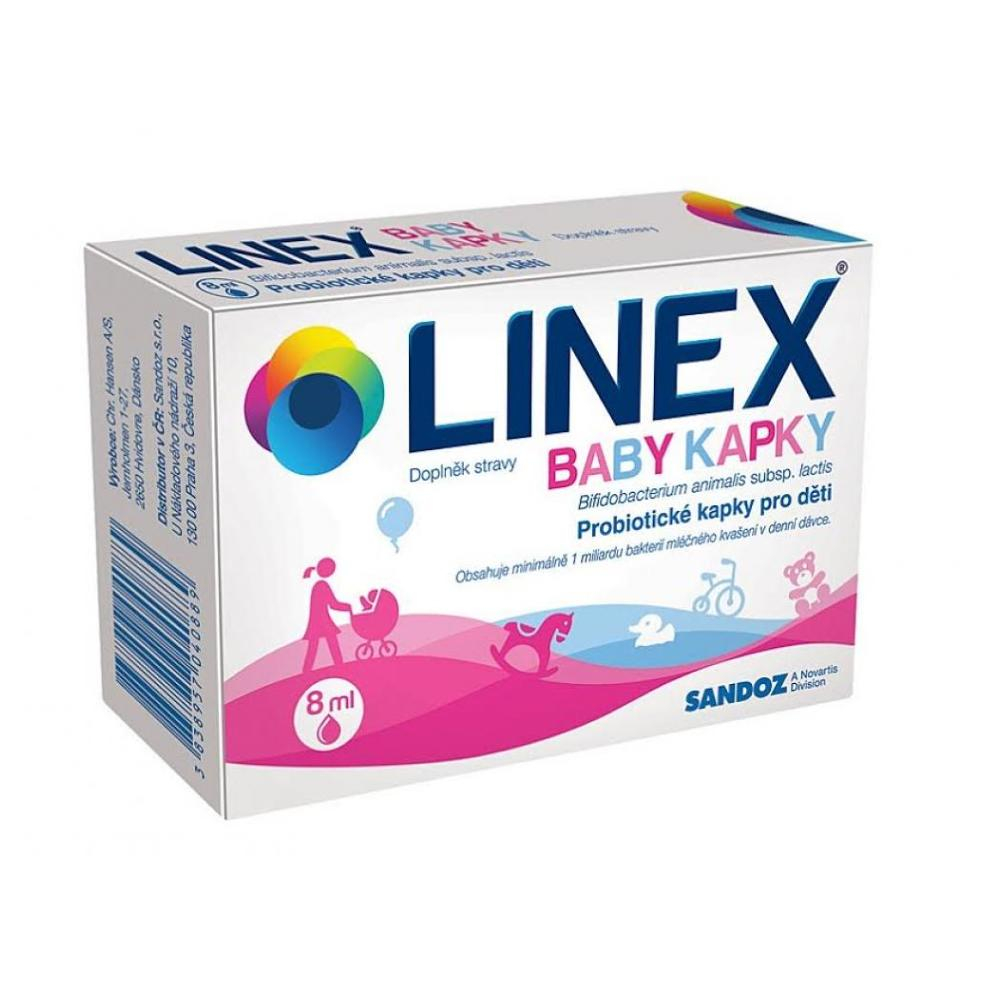 Fotografie LINEX Baby kapky por.gtt.sol. 1x8ml