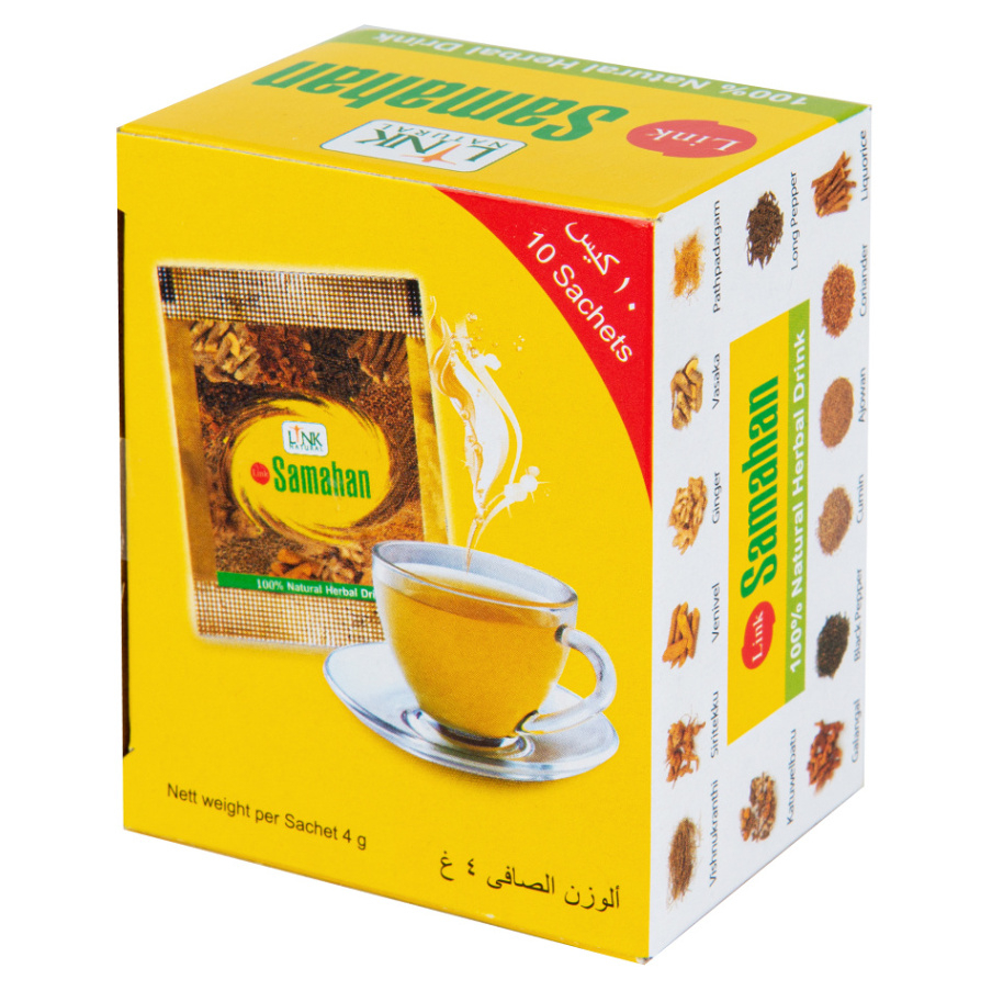 E-shop LINK NATURAL Samahan přírodní bylinný nápoj 10 sáčků, poškozený obal