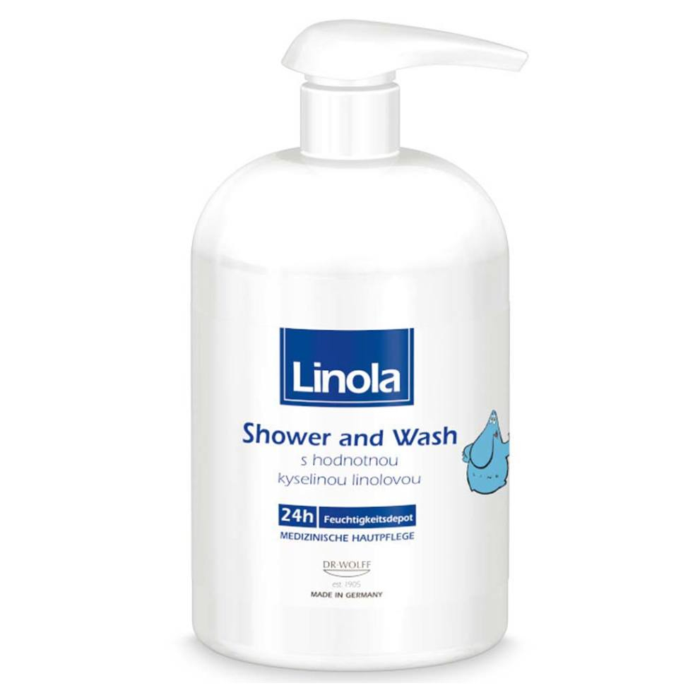 Levně LINOLA Shower and Wash Sprchový a mycí gel 500 ml