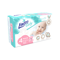 LINTEO Baby Premium Dětské plenky MAXI 8-15kg 50 ks