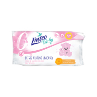 LINTEO Baby Vlhčené ubrousky Soft & Cream 120 ks