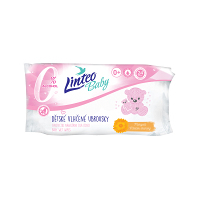 LINTEO Baby Vlhčené ubrousky Soft & Cream 24 ks