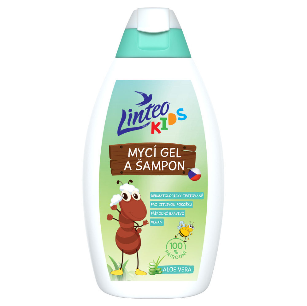 E-shop LINTEO Kids mycí gel a šampon 425 ml