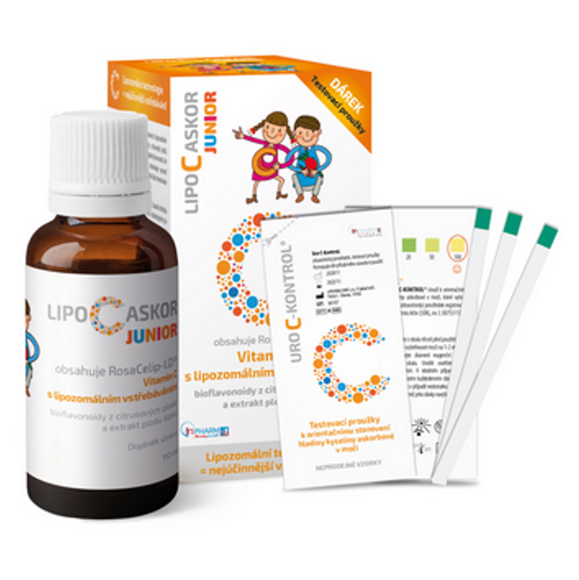 LIPO C ASKOR Junior tekutý lipozomální vitamín C 110 ml