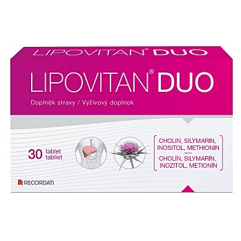 LIPOVITAN DUO 30 tablet (Detoxikace jater, očista jater)