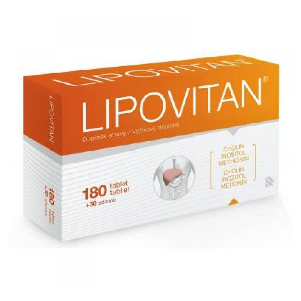 Levně LIPOVITAN 180 + 30 tablet ZDARMA