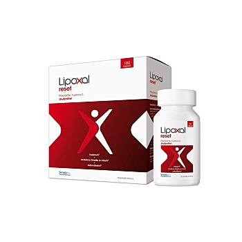 LIPOXAL Reset 180 tablet (Doplňky stravy na hubnutí, dietu) - Vícesložkové